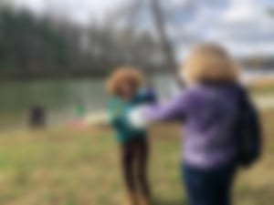 Girl Scout stream clean 2022